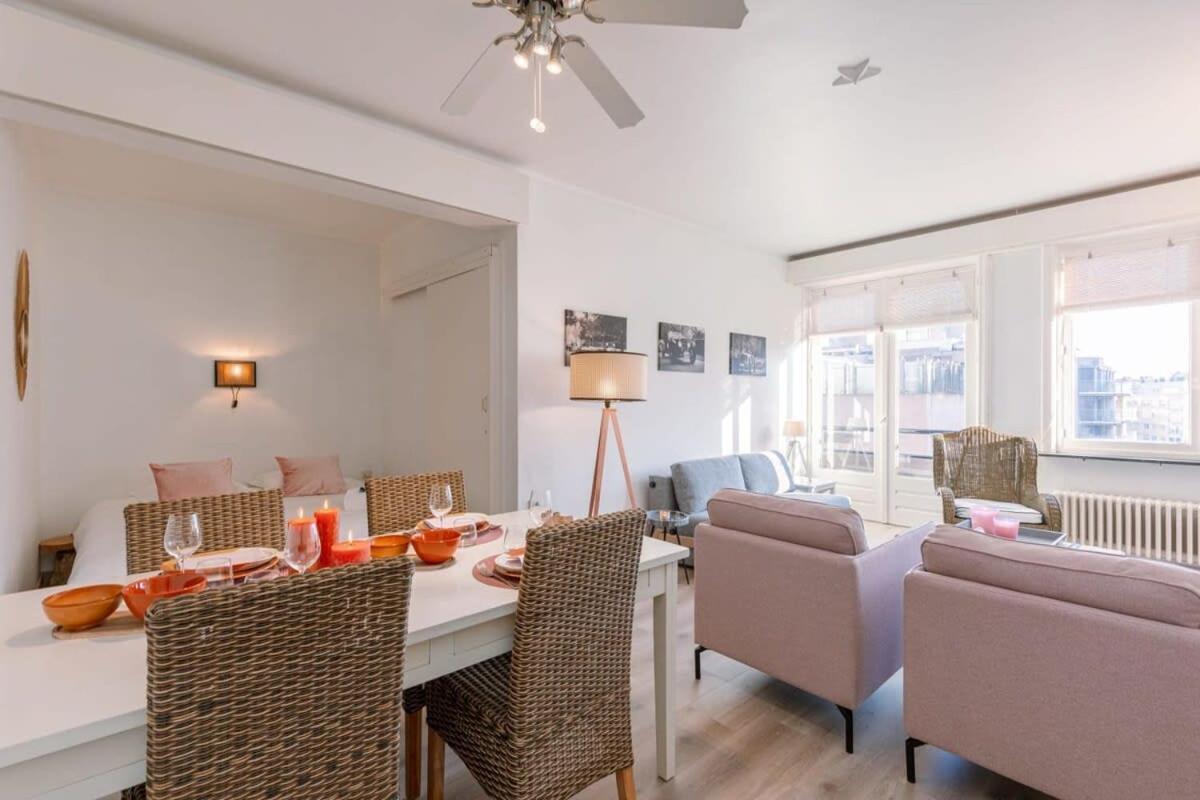 Huswell - Beautiful And Spacious Studio With Side Seaview Knokke-Heist Zewnętrze zdjęcie